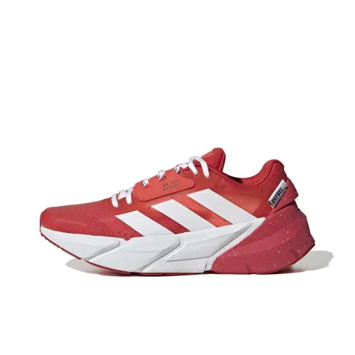 Adidas Adistar 2,0 Амортизаторы Slip-resistant Abrasion-resistant Низкий топ Бег на длинные дистанции Обувь Мужская Красный