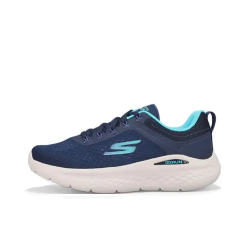 Skechers Go Run Lite Low Топ Беговые кроссовки Женские Blue