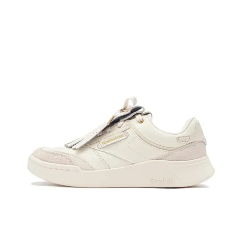 Reebok совместный бренд Club C Legacy Low Топ Скейтборд Кроссовки Унисекс Бежевый
