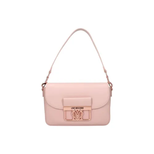 LOVE MOSCHINO ПУ (полиуретан) Портативная сумка через плечо сумка на плечо женская розовая