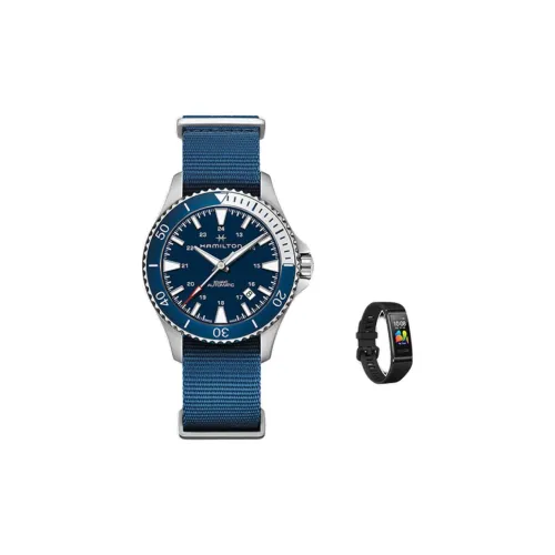 HAMILTON Автоматический Механический Часы Мужские Khaki Navy Collection 40 мм Синий