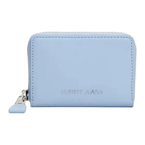 Tommy Hilfiger ПУ (полиуретан) Полиуретан Кошелек Маленький Унисекс Синий