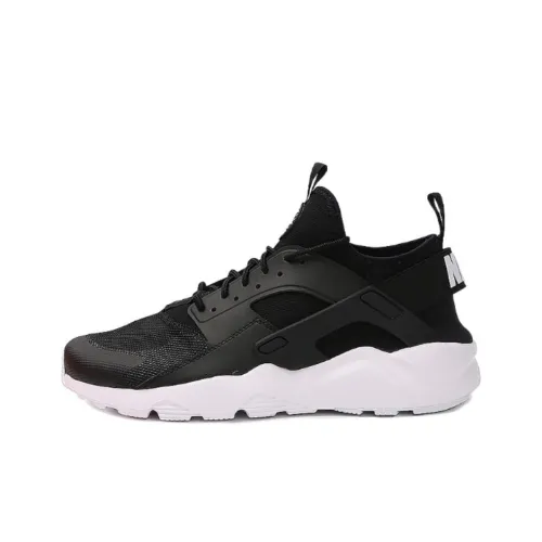 Nike Air Huarache Run Амортизация Износостойкий Низкий Топ Повседневные Беговые кроссовки Унисекс Черный
