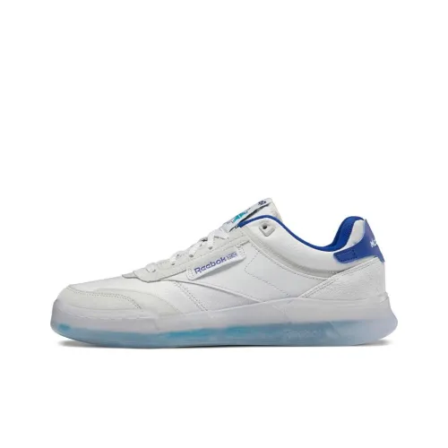 Reebok Club C Legacy Lightweight Low-Top Скейтборд Кроссовки Унисекс Белый Синий