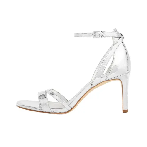 MICHAEL KORS Kimberly One Ремешок Сандалии 7,5 см Женские Серебряные