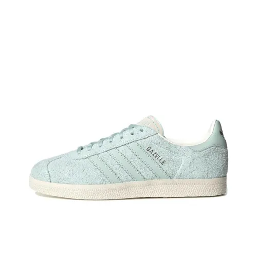 Adidas Originals Gazelle Low Топ Скейтборд Кроссовки Женские Мятно-Зеленый