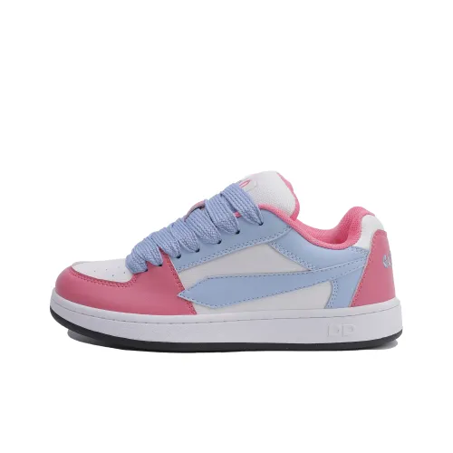 GLO BULL Скейтборд Кроссовки Низкие Top White Moon Pink Unisex