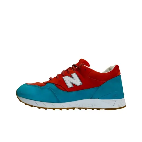 New Balance NB 496 Low Топ Casual Унисекс Синий Оранжевый
