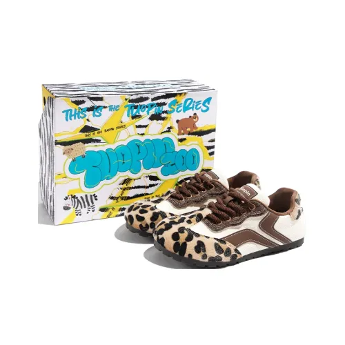 TUOPIN Zoo series Немецкие армейские кроссовки Низкий топ Женский
