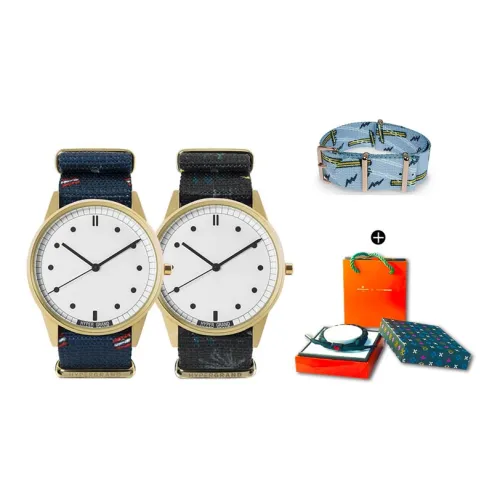 HYPERGRAND Watch Кварцевый механизм Нейлоновый ремешок Белый циферблат Унисекс