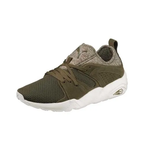 PUMA Disc Blaze CT Амортизация Дышащий Быстросохнущий MID Топ Повседневная обувь Мужской Зеленый