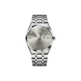 Стальной браслет, настоящий, серый.