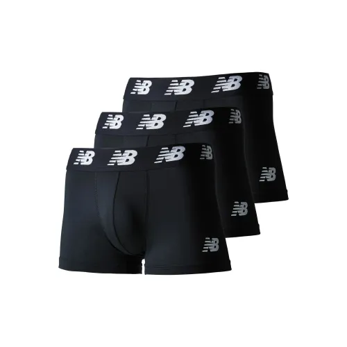 New Balance совместный бренд 3 упаковки черные мужские боксер-шорты