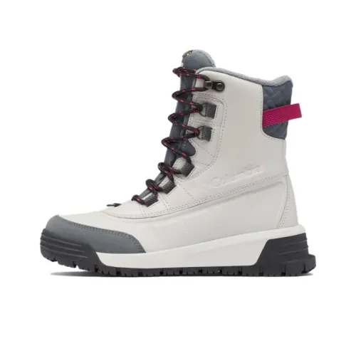 Columbia Bugaboot Термический Водонепроницаемый Устойчивый к Износу Короткие Снежные Ботинки Женские Белые