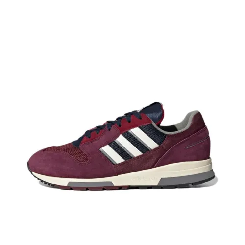 Adidas Originals ZX 420 Slip-Resistant Низкий Топ Повседневная Обувь Унисекс Коричневый Красный