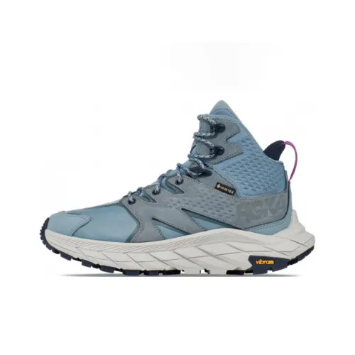 HOKA ONE ONE Anacapa GTX Уличная обувь MID Топ Синий Серый Женский