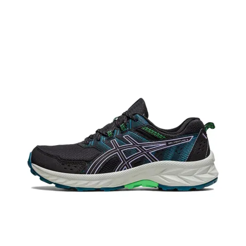 Asics Gel Venture 9 Low Топ Беговые кроссовки Женские Черный
