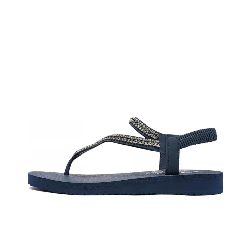 Skechers Cali Шлепанцы Женские Морской Синий