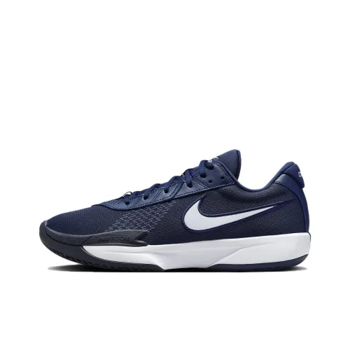 Nike Air Zoom г.T. Cut ACADEMY Shock Absorbers Slip-resistant Low-top Баскетбольные кроссовки Unisex Синий Белый