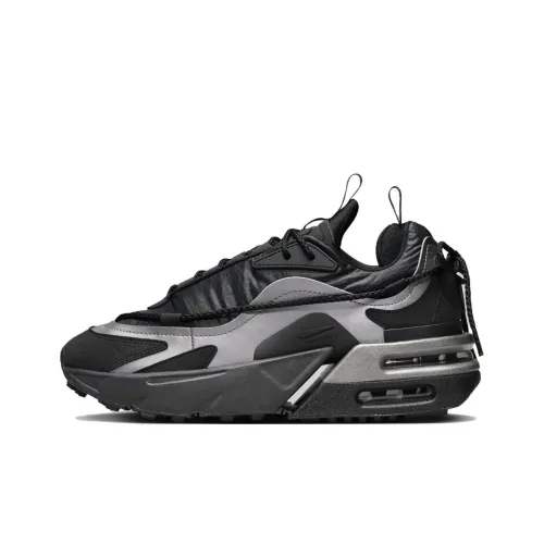 Nike Air Max Furyosa Беговые кроссовки Низкий топ Черный Женский