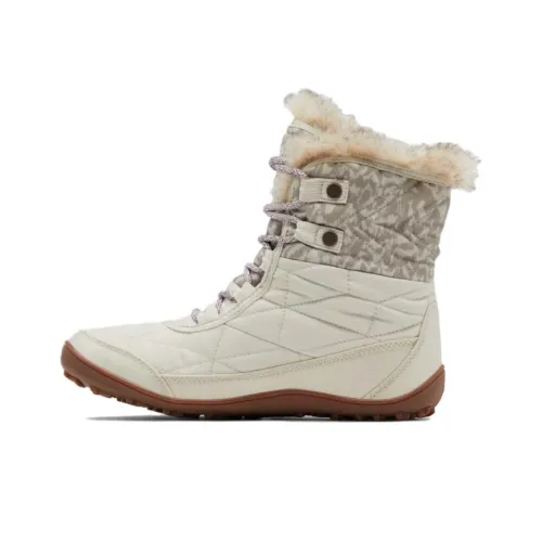 Columbia Minx Shorty 3 Сноубутсы Светлый песочный цвет, цвет Marionberry, женские