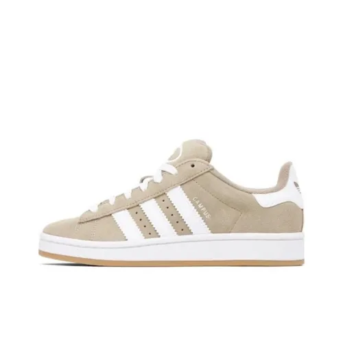 Adidas Campus Slip-Resistant Abrasion-Resistant Low-Top Skateboard Shoes Unisex Umber