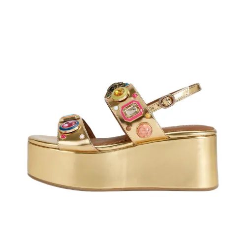 Kurt Geiger London One Ремешок Сандалии 7 см Женские Золотые