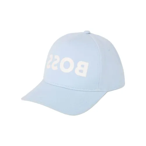 BOSS Хлопковые кепки для детей светло-синий