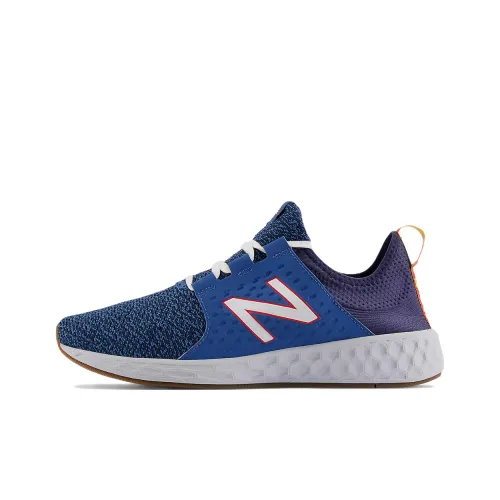 New Balance NB New Balance Свежий Foam Низкий Топ Беговые кроссовки Мужские Синие