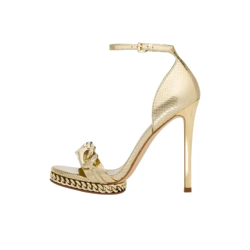 MICHAEL KORS Jordyn One Ремешок Сандалии 12 см Женские Светло-Золотые