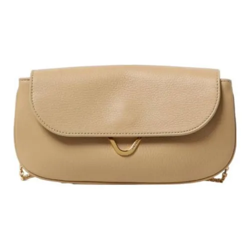 COCCINELLE Сумки через плечо из натуральной кожи женские бежевые