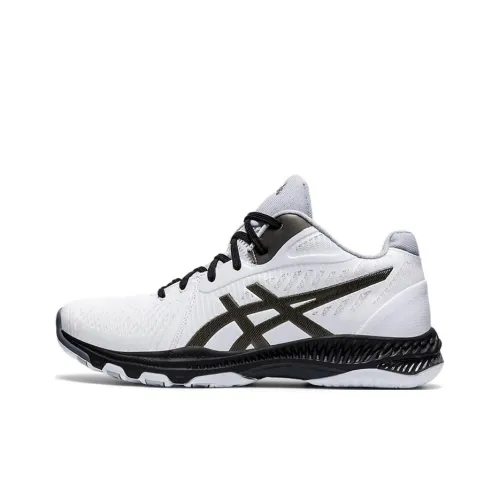 Asics Netburner Ballistic FF 2 Ballistic FF MT 2 Low Топ Винтажные баскетбольные кроссовки Унисекс Белый черный