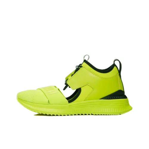 PUMA AVID Шокаблоки Slip-resistant MID Топ Беговые кроссовки Унисекс Желтый