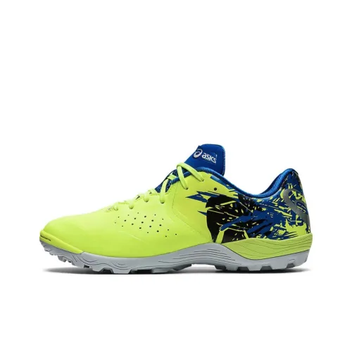 Asics Toque 7 AG Искусственная трава Футбольные бутсы Унисекс Неоново-желтый Синий
