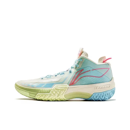 LINING Shudder Баскетбольные кроссовки MID Топ Экрю Мужской