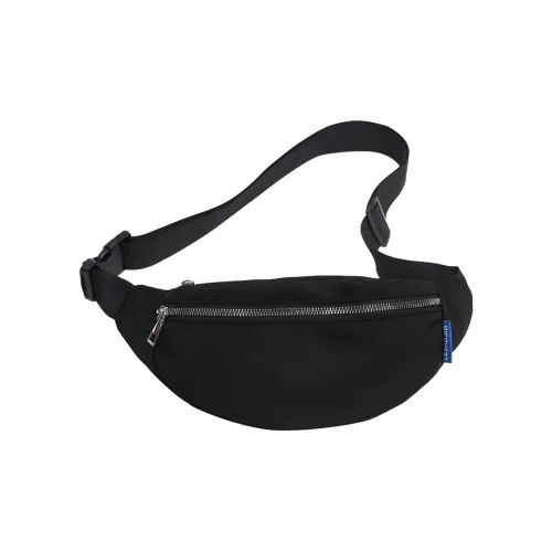 morellybear Nylon Sling Bag Standard Unisex Black Khaki White Gray morellybear Нейлоновая сумка через плечо стандартная унисекс черный хаки белый серый