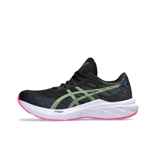 Asics Dynablast 3 Low Топ Беговые кроссовки Женские Черный Зеленый