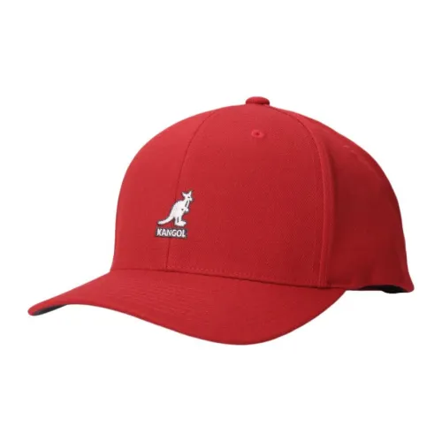 KANGOL Акриловые Шерстяные Полиуретановые Кепки Мужские Красные