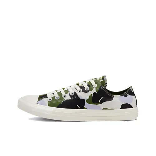 Converse Chuck Taylor All Star TWISTED Archive Print - CAMO Низкие Кеды Унисекс Зеленый