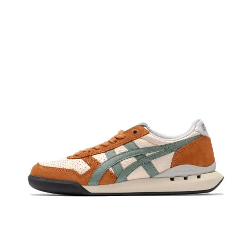 Onitsuka Tiger Ultimate 81 Slip-on Устойчивый к истиранию Низкий Топ Casual Унисекс Оранжевый Розовый Зеленый