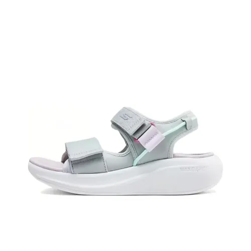 Skechers Пляжные сандалии Серый/Многоцветный Женские