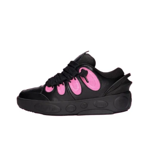 PUMA HOOPS X LAFRANCE коллаборационная серия Кэжуал Низкий Топ Черный Унисекс