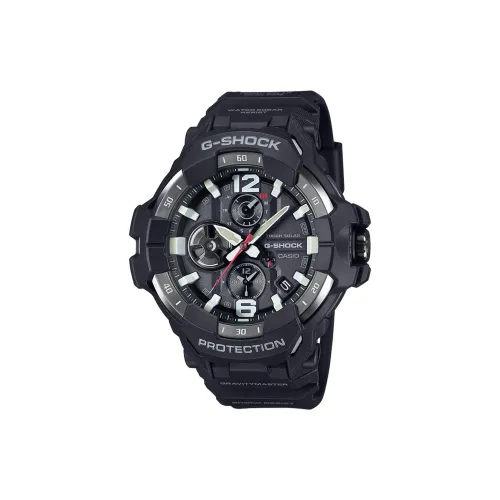 CASIO MASTER OF AIR Series Кварцевый механизм Часы Мужские Черный циферблат