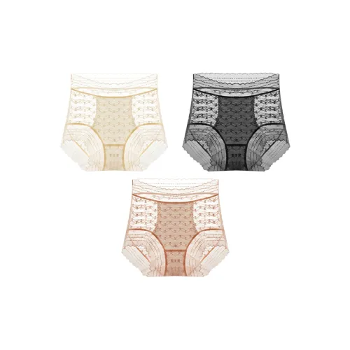 XIAGUNAI Корректирующее белье низ женское 3 упаковки