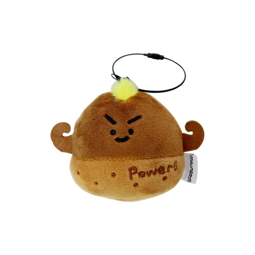 Mounrain Abundant Каштановый Оригинальный Плюшевый Кукольный Брелок 7,5 см Рекомендуемая Высота