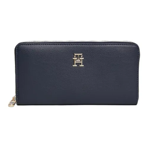 Tommy Hilfiger Полиэстер Кошелек Большой Унисекс Космический Синий