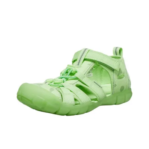 Keen Seacamp 2 Детские сандалии Paradise Зеленый Для школьного возраста