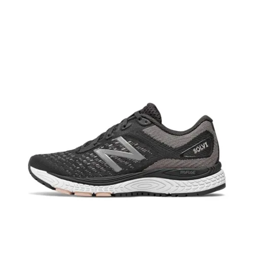 New Balance NB Solvi Амортизация Низкий Топ Беговые кроссовки Женские Черный B Ширина