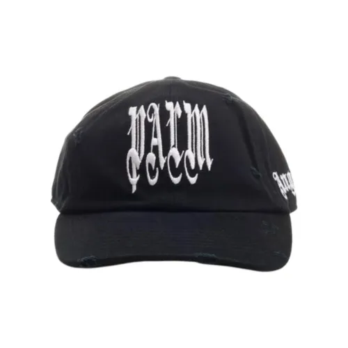 PALM ANGELS Хлопок Бейсболки Мужские Черные
