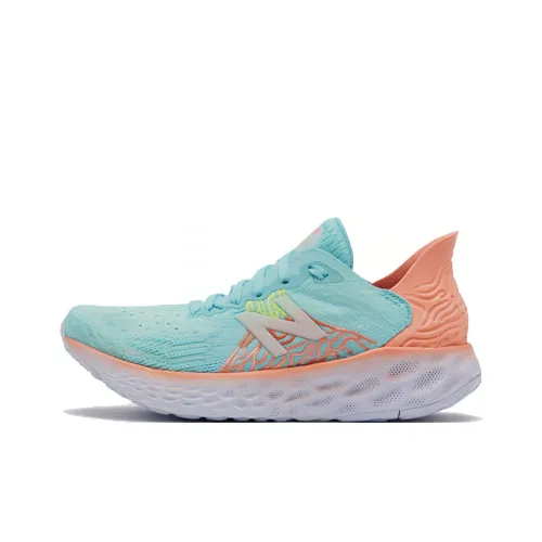 New Balance совместный бренд 1080 Low Топ Беговые кроссовки Женские Светло-синий B Ширина
